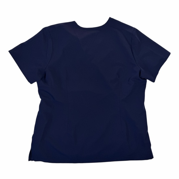 Figs Caterina One Pocket Scrub Top Navy Blue Women's Size XL - Picture 6 of 6